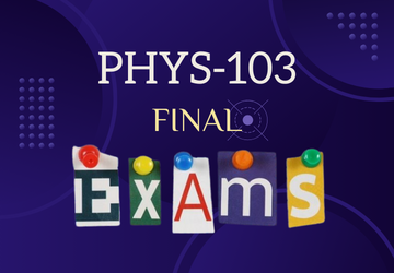 فيز 103 - اختبارات فاينال Phys 103 Final Exams
